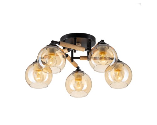 CL133151 TIKA Черная Люстра