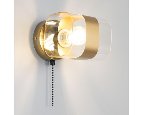 CL140311 Бертон Бронза+Черный Св-к Бра