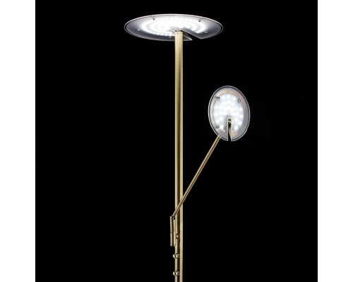 Торшер светодиодный с лампой для чтения Citilux CL802003 Дискус