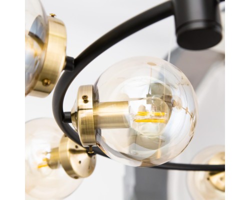 CL105195 Планета Черн+Дымч. Св-к Люстра