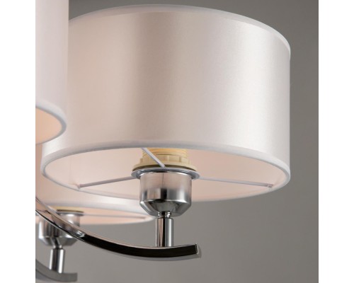 CL466150 Эвита Хром+Белый Св-к Люстра