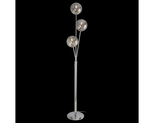 CL102930 Томми Хром+Дымч. Св-к Торшер