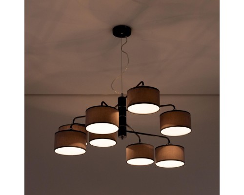 CL428281 Форма Кофе+Серый Св-к Люстра