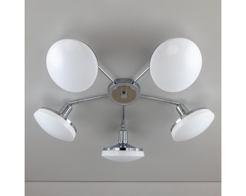 Потолочная светодиодная люстра Citilux CL716251Wz Тамбо 60 Вт 3000K Хром