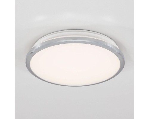 Потолочный светодиодный светильник Citilux CL702161W Луна хром 16Вт 3000К