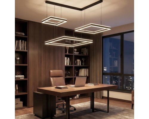 CL719K311 Дуэт Черный Св-к Люстра