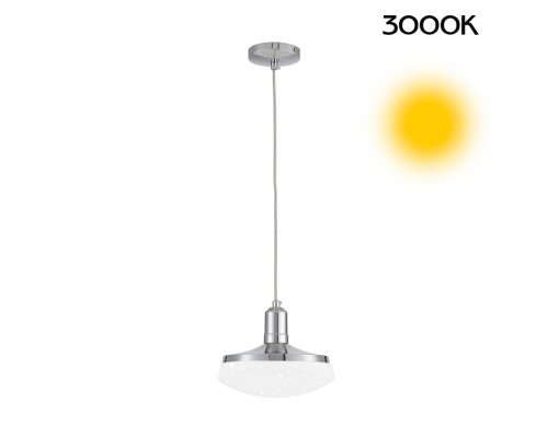 Подвесной светодиодный светильник Citilux CL716111Wz Тамбо 12 Вт 3000K Хром