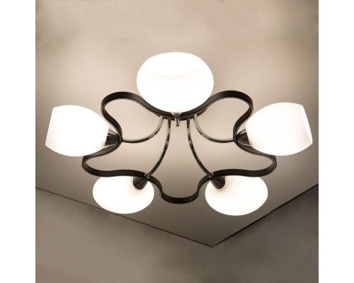 CL131152 Октава Темный+Хром Люстра