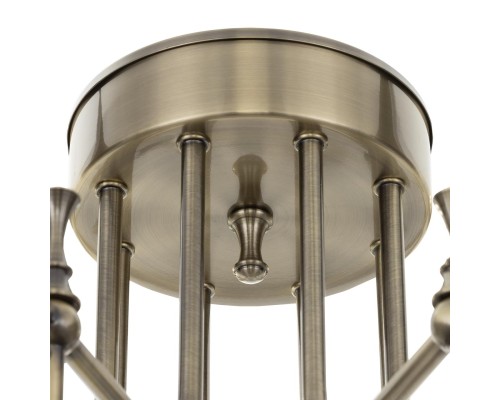 Подвесная люстра Citilux CL437183 Рига Бронза