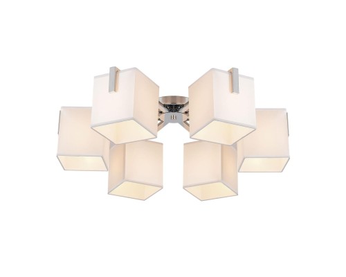 Потолочная люстра Citilux CL465161 Стенли Хром +Белый