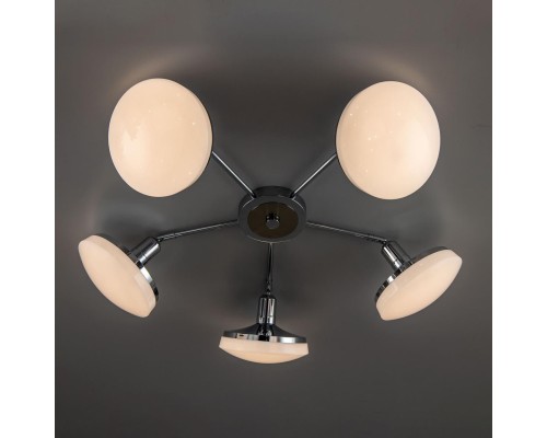 Потолочная светодиодная люстра Citilux CL716251Wz Тамбо 60 Вт 3000K Хром