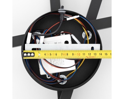CL203131 Стиг Черный Люстра Потолочная