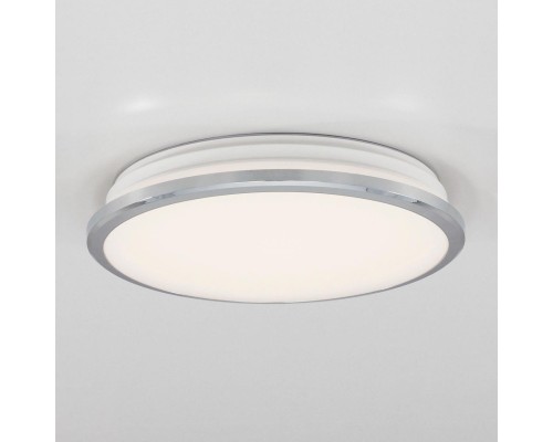 Потолочный светодиодный светильник Citilux CL702161W Луна хром 16Вт 3000К