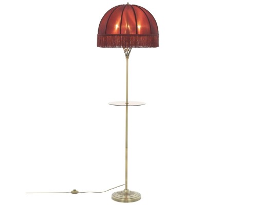 CL407933T Базель Бронза+Красный Торшер со столиком