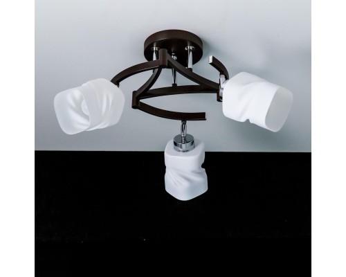 CL126132 Берта Хром+Венге Св-к Люстра