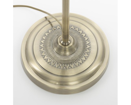 CL402930 Вена Бронза+Белый Торшер