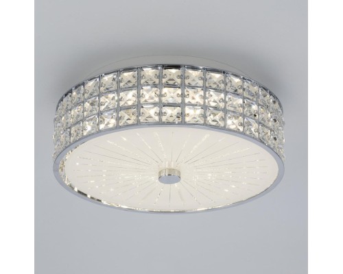 CL32413G1 Портал Хром Св-к Люстра c RGB