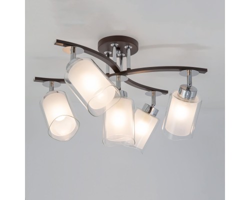 CL156152 Фортуна Венге+Хром Св-к Люстра