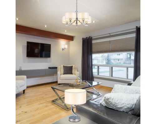 CL466310 Эвита Хром+Белый Св-к Бра