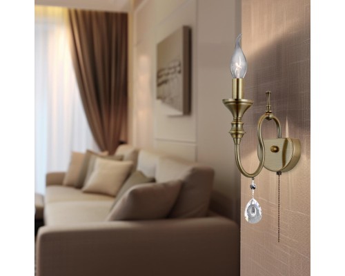 Бра с выключателем Citilux CL437313 Рига Бронза