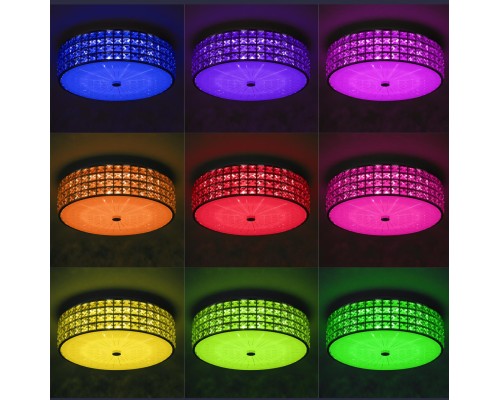 CL32415G1 Портал Хром Св-к Люстра c RGB