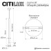CL51712_BF DUZA Латунь Подвес (+BF9025BS)