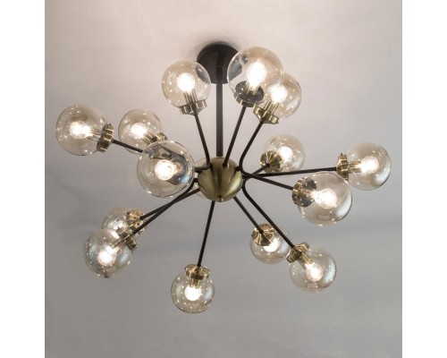 CL105355 Планета Черн+Дымч. Св-к Люстра