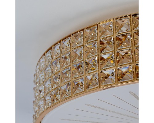 Хрустальная люстра потолочная Citilux CL324182 Портал