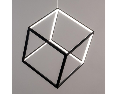 Подвесной светодиодный светильник Citilux CL719301 Куб 40 Вт 4000K Черный