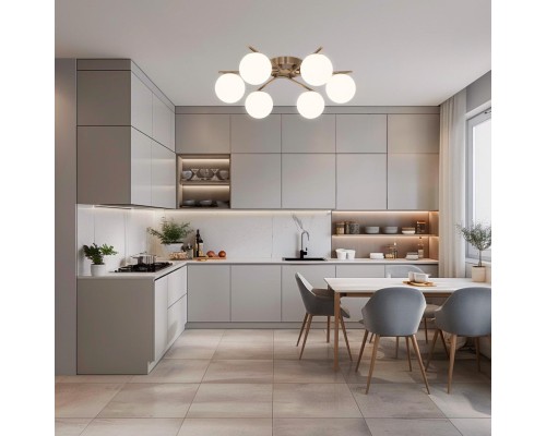 CL228A163 Адам Смарт Бронза Св-к Люстра