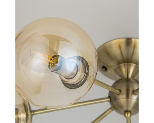 CL102173 Томми Бронза Св-к Люстра