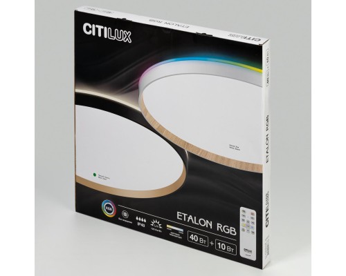 CL750501R ETALON Черный+Золото с пультом и RGB