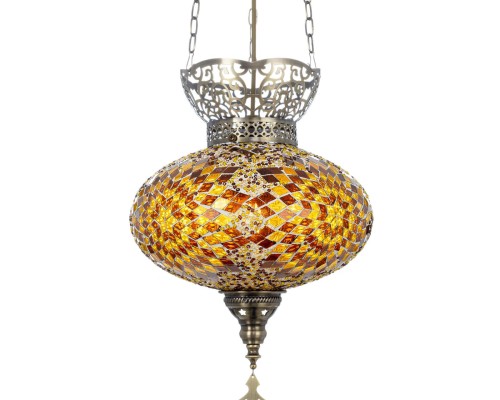 CL419125 Каир Мозаика Янтарь Подвес