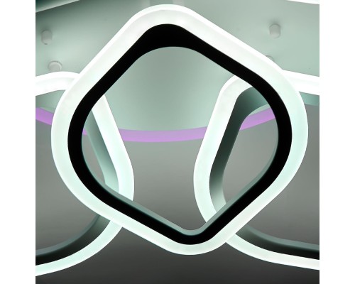 CL236A190E Ромби Белый Смарт RGB Люстра