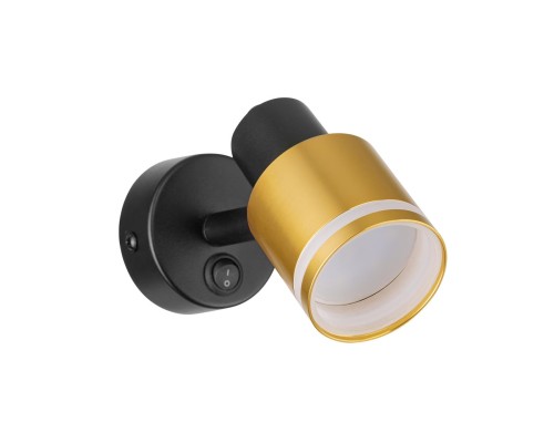 CL565514 Bruno Черный+Бронза Св-к Спот