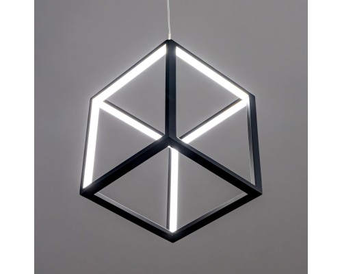 Подвесной светодиодный светильник Citilux CL719201 Куб 30 Вт 4000K Черный