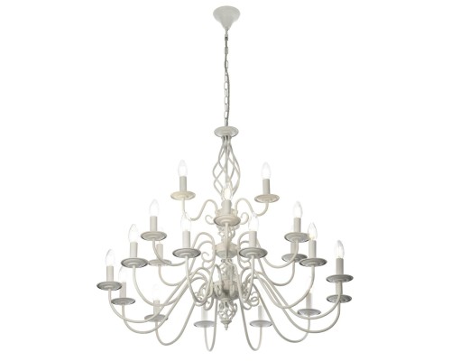 Подвесная люстра Citilux CL427250 Ровена 12 Белая