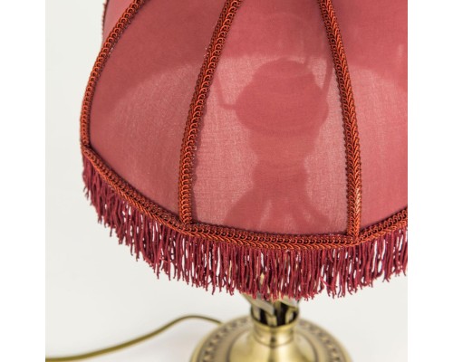 CL407803 Базель Бронза+Красный Св-к Настольный