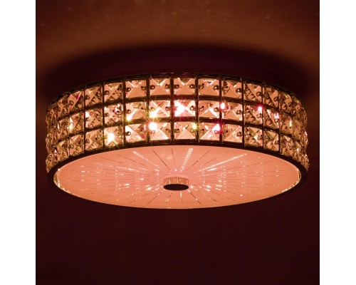 CL32413G1 Портал Хром Св-к Люстра c RGB