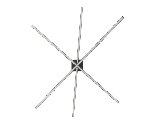 CL203231 Стиг Черный Люстра Подвесная