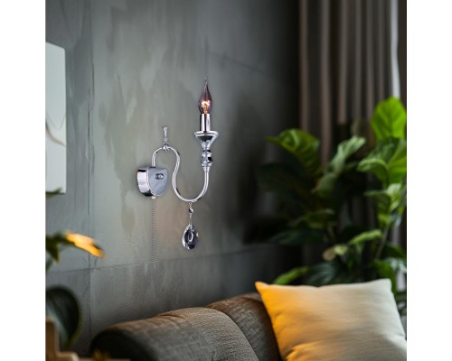 Бра с выключателем Citilux CL437311 Рига Хром