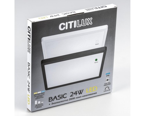 CL738K240V Бейсик Белый Св-к Накл. LED 24W*Мульти