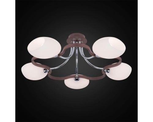 CL131151 Октава Хром+Венге Св-к Люстра