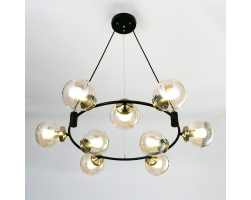 CL105195 Планета Черн+Дымч. Св-к Люстра