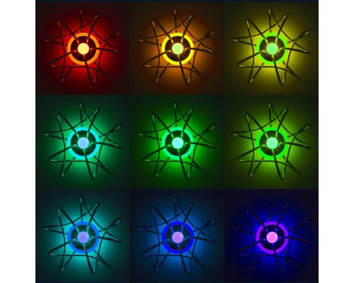 CL229A151E Джемини Хром Смарт RGB Св-к Люстра