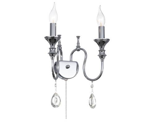 Бра с выключателем Citilux CL437321 Рига Хром