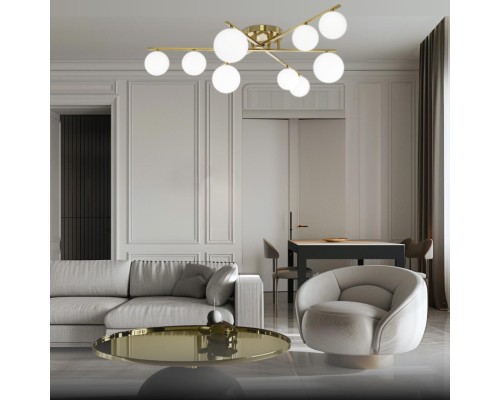 CL209293 GLOB Бронза Св-к Люстра