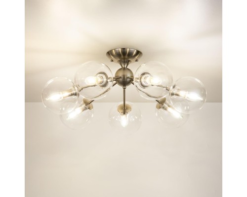 CL102171 Томми Хром Мат. Св-к Люстра