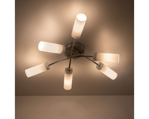 CL122161 Новелла Хром+Хром Мат. Св-к Люстра