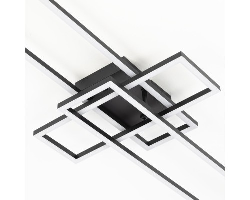 CL201131 KUBIT Черный Люстра Потолочная